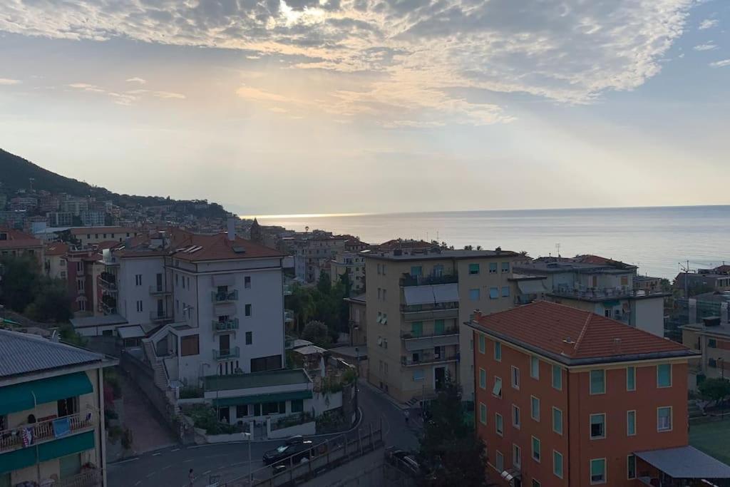Vista Mare Con Ogni Comfort Varazze Bagian luar foto